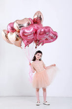 Load image into Gallery viewer, 18 Pcs Mother’s Day Party Balloons Kit Decorations 16 inch Foil Balloon Set Happy Mother's Day Best Mom Balloon Set Heart Shape Set Decoration for Mother's Day Decoration (ROSE GOLD PINK)