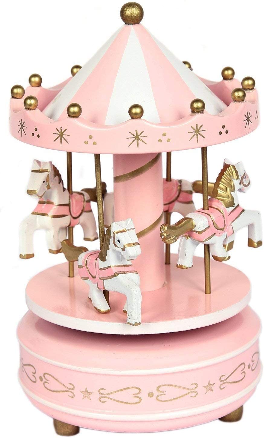 3-D Vintage Circus Carousel Party Centerpiece